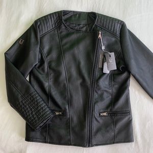 VG World Collection Women's  LEATHER JACKET